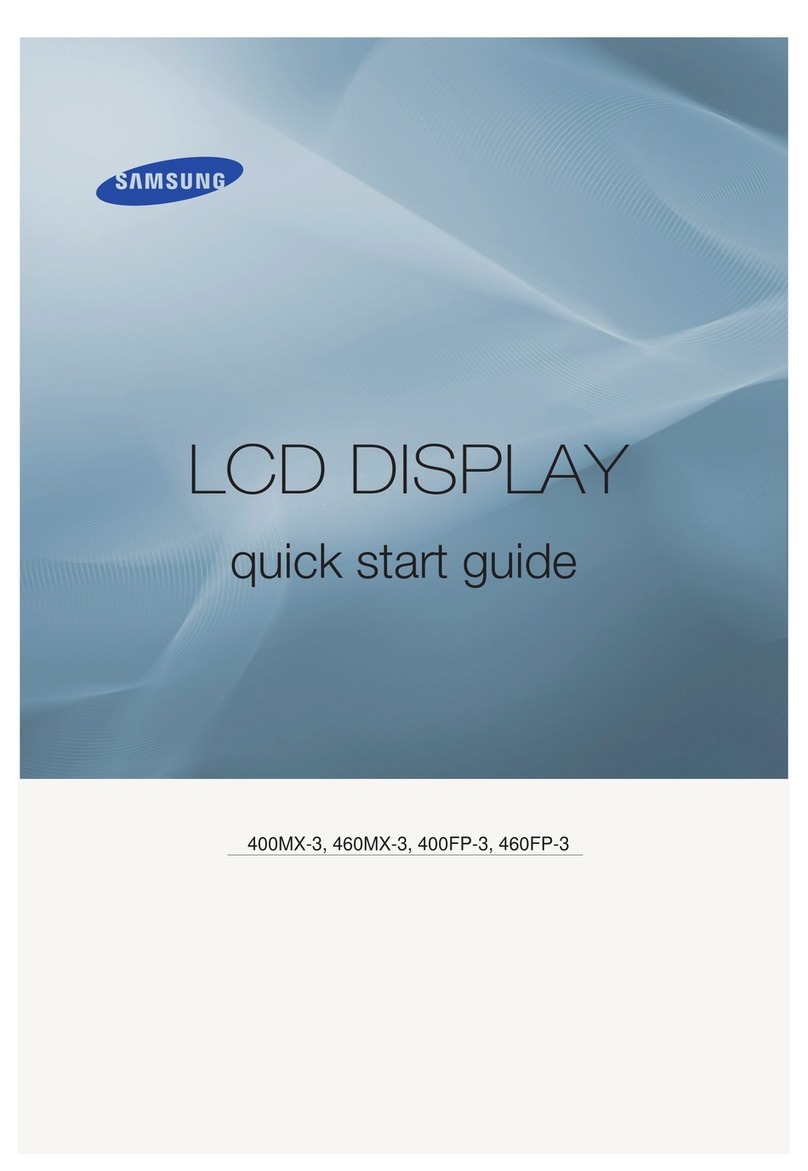 Samsung SyncMaster 400MX-2 Manuel utilisateur