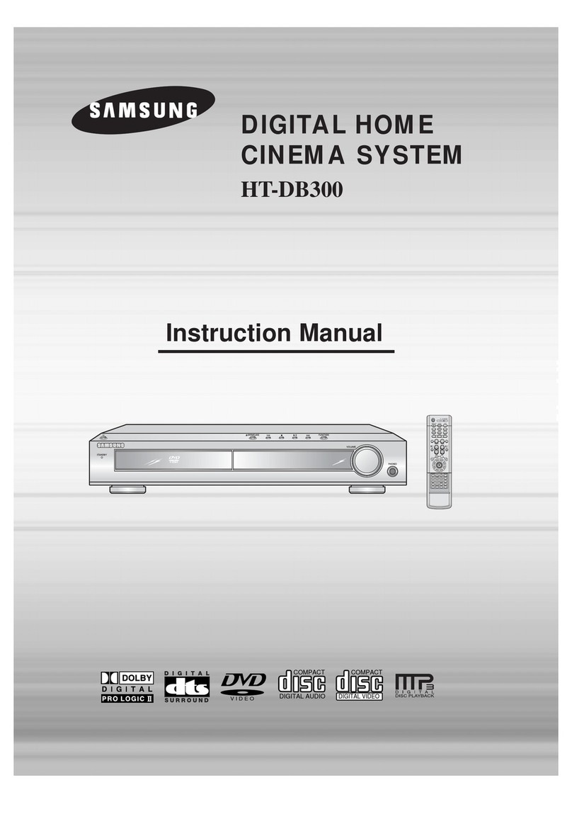 Samsung HT-DB300 Manuel utilisateur