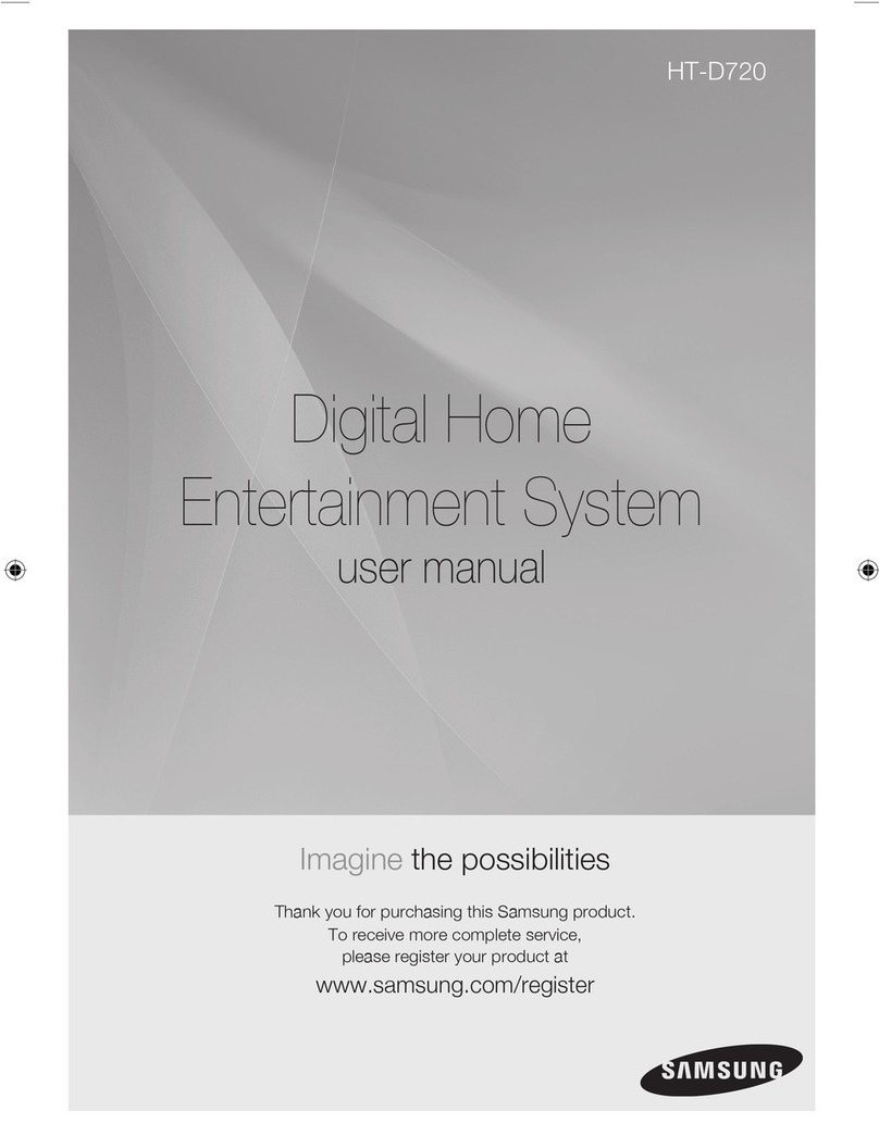 Samsung HT-D720 Manuel utilisateur