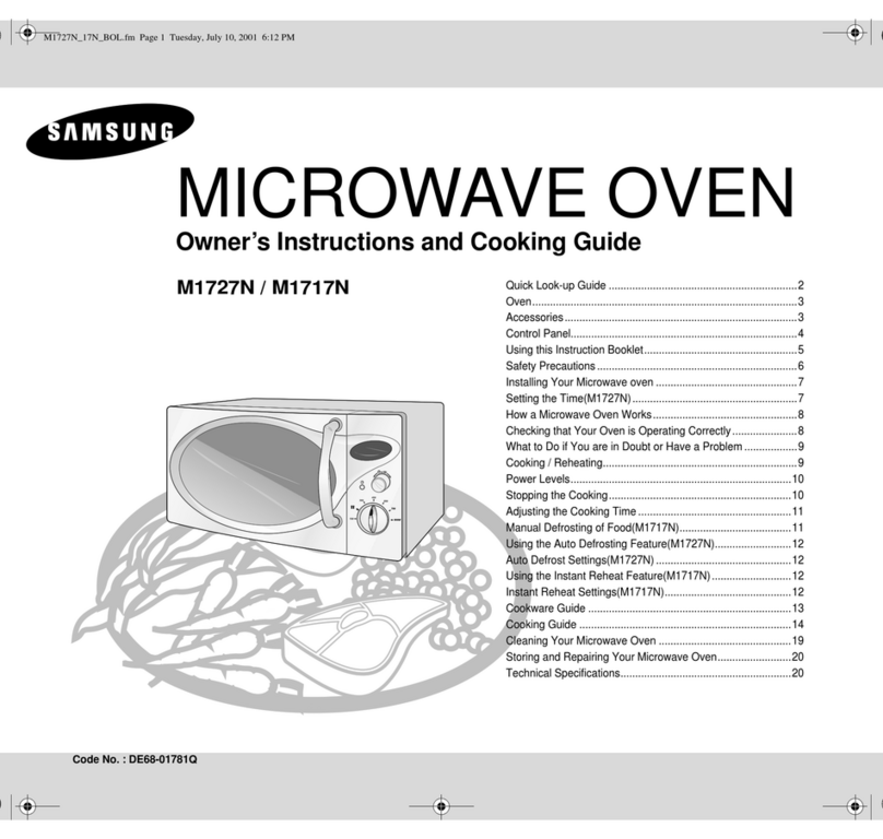 Samsung M1717N Manuel de service