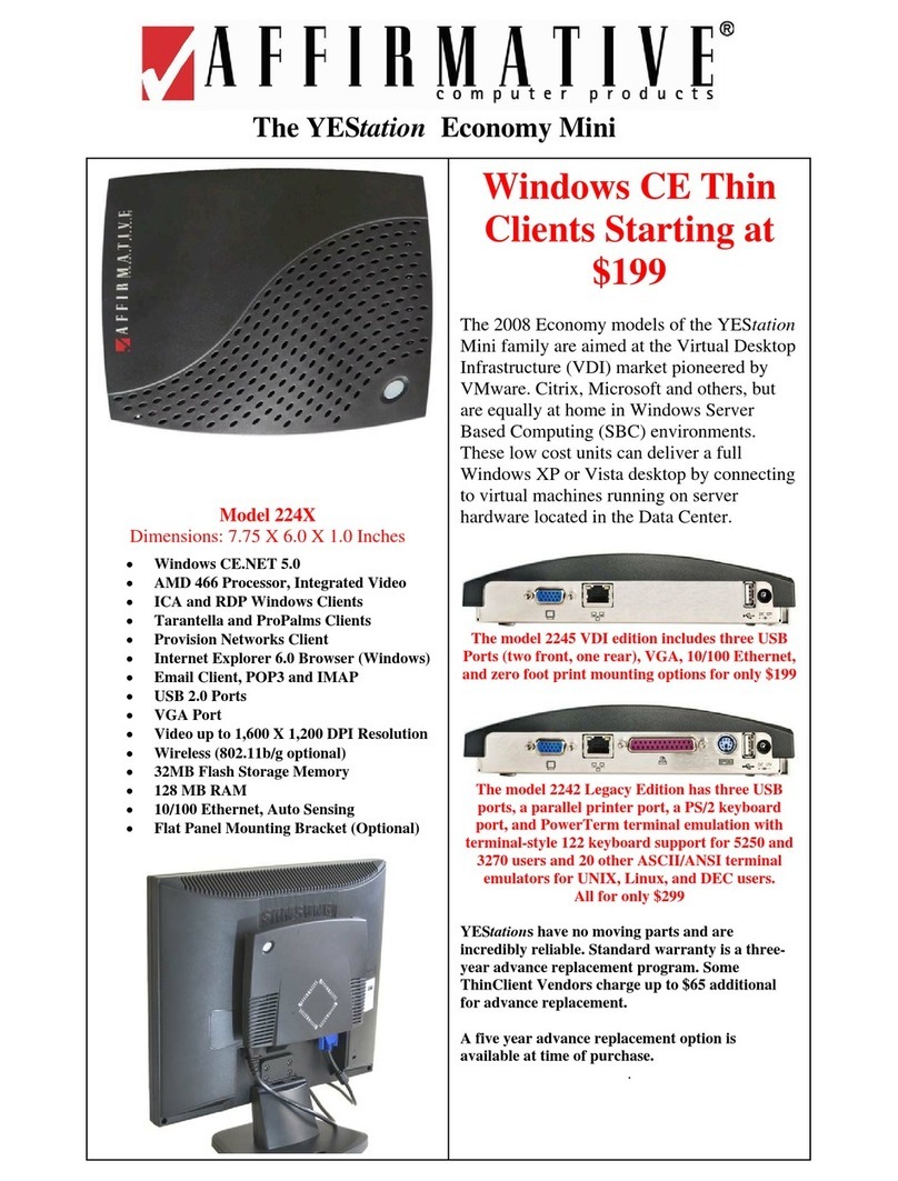 Affirmative 2242 Manuel utilisateur