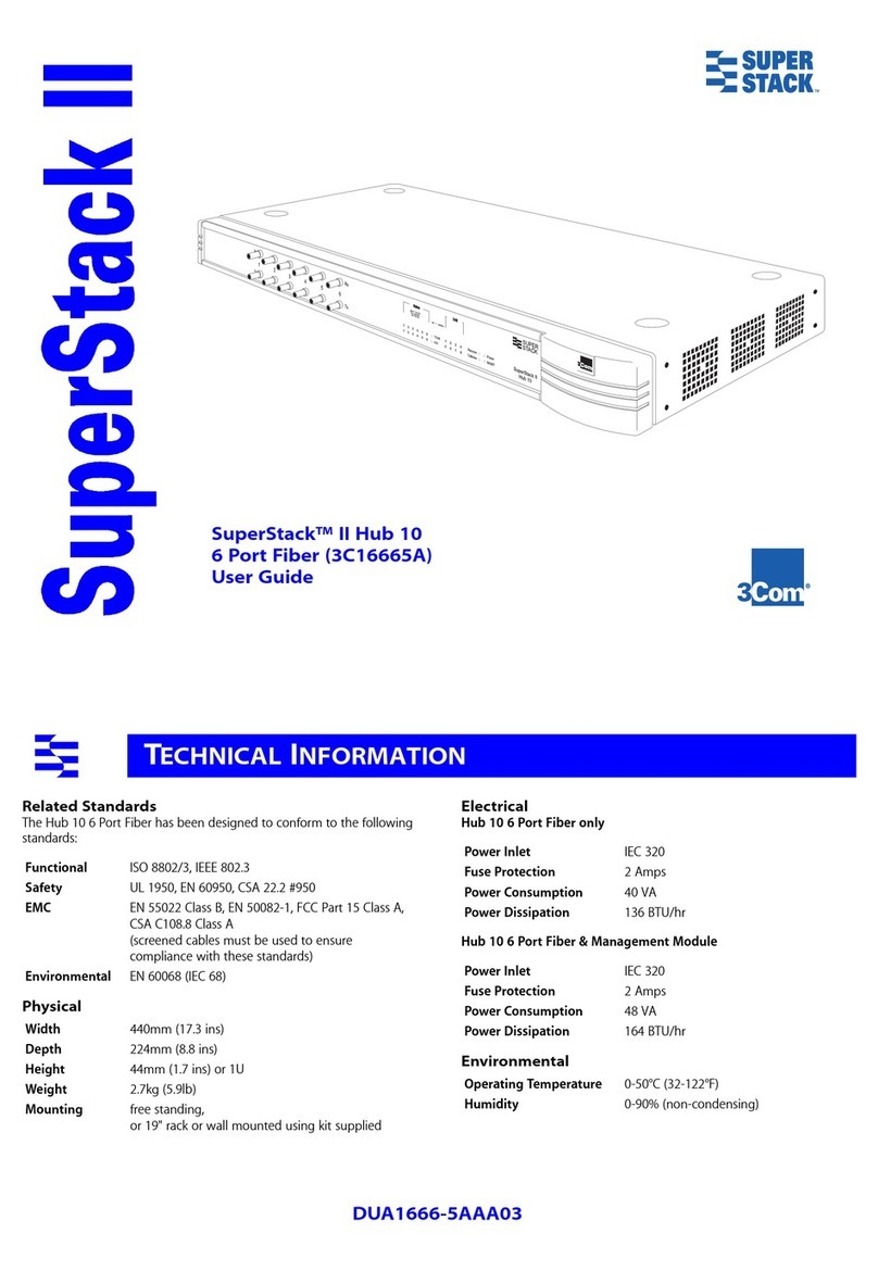 3Com SuperStack II 3C16665A Manuel utilisateur