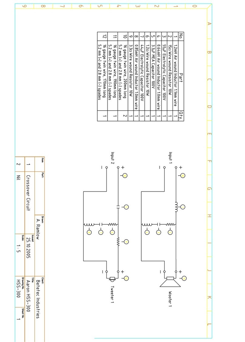 Aaron HSS-300 Guide de démarrage rapide