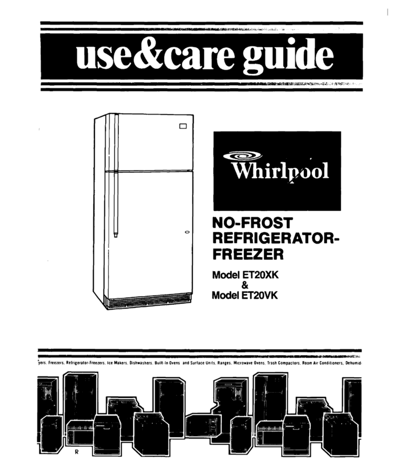 Whirlpool ET20VK Manuel utilisateur