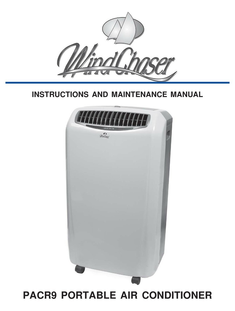 Wind Chaser PACR9 Instructions d'utilisation Wind Chaser PACR9 Instructions d'utilisation