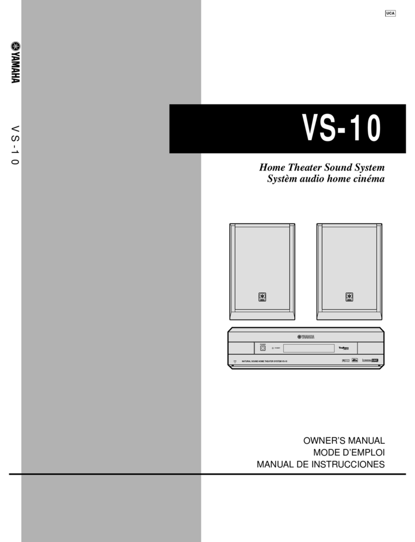Yamaha VS-10 Manuel utilisateur