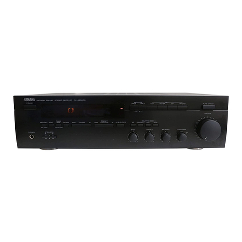 Yamaha 485RDS Manuel utilisateur