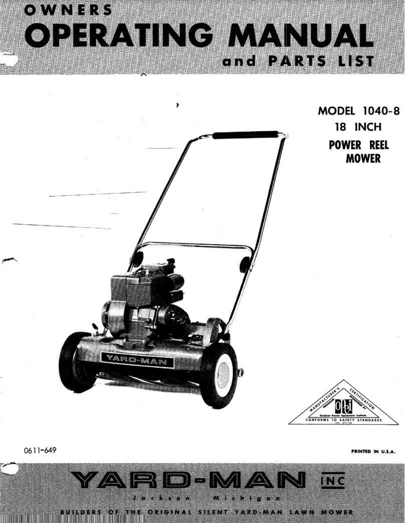 Yard-Man 1040-8 Manuel d'utilisation