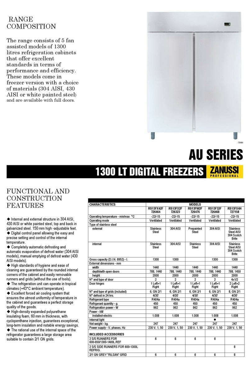 Zanussi 726323 Manuel utilisateur