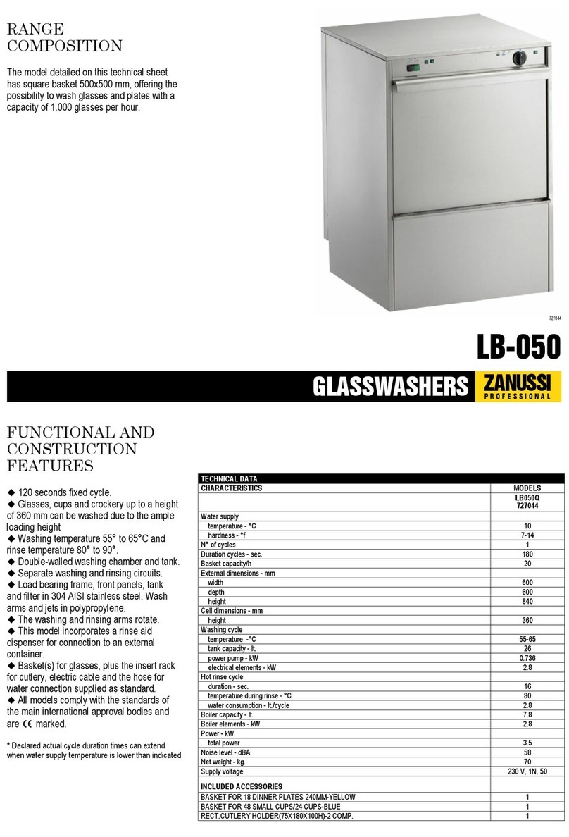 Zanussi 727044 Manuel d'instructions