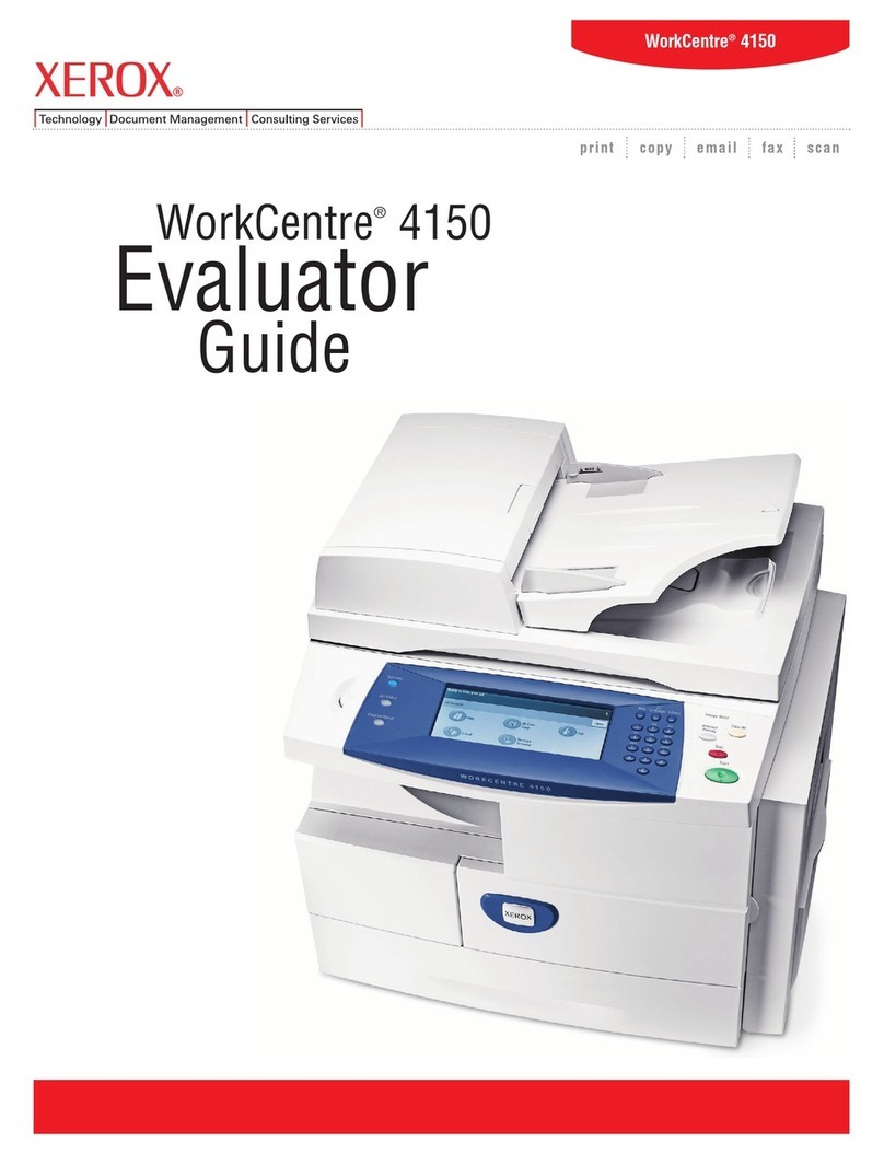 Xerox 4150 - WorkCentre B/W Laser Manuel utilisateur