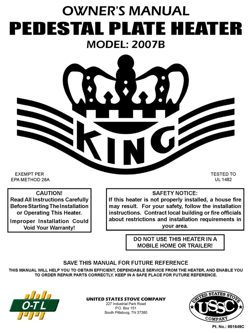 USSC King 2007B Manuel utilisateur