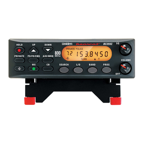 Uniden BC355C Manuel utilisateur
