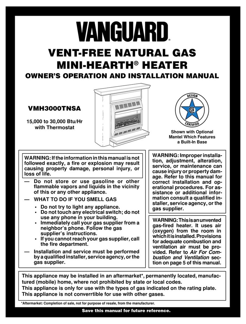 Vanguard VMH3000TNSA Guide de démarrage rapide