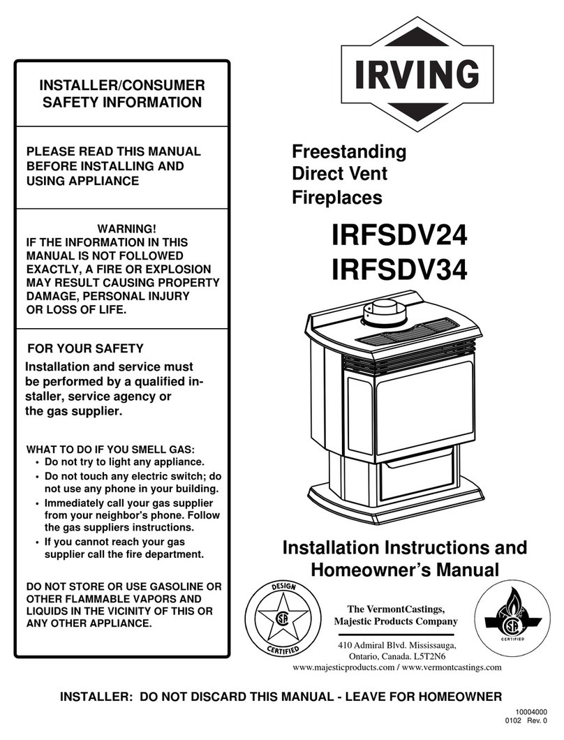 Irving IRFSDV24 Instructions de montage