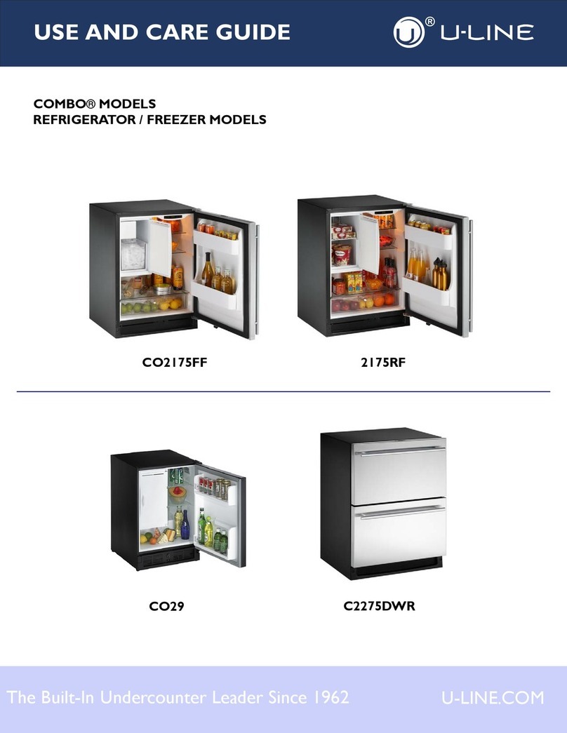 U-Line 2175RF Manuel utilisateur