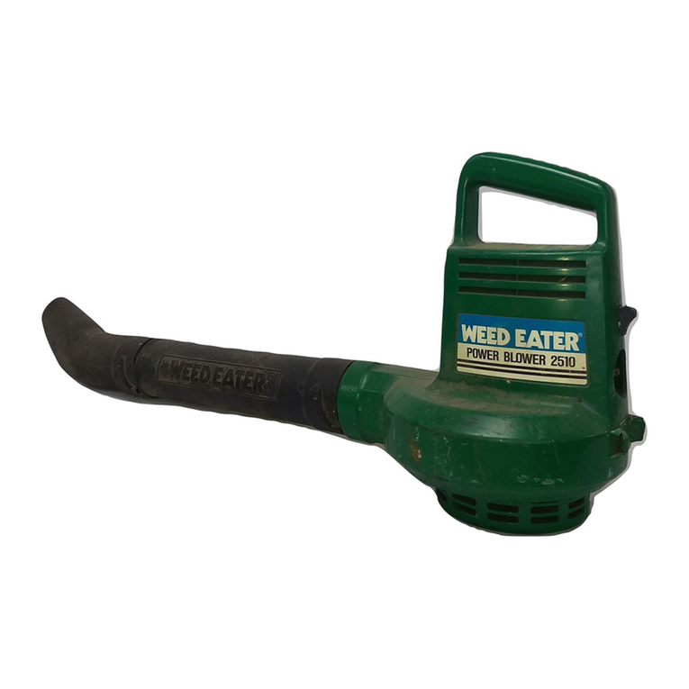Weed Eater 2500 SERIES Manuel utilisateur Weed Eater 2500 SERIES Manuel utilisateur
