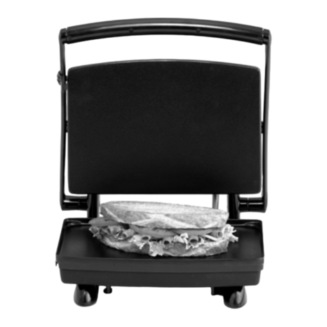 West Bend Sandwich Maker Manuel utilisateur