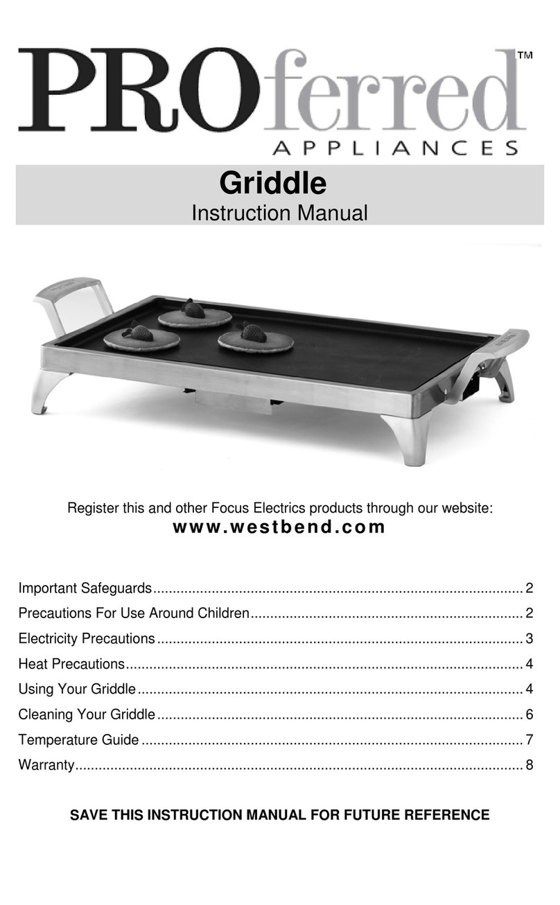 West Bend 79012 Manuel utilisateur