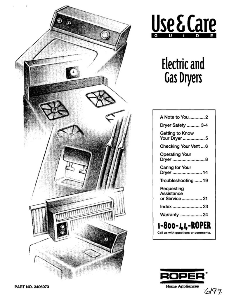Roper Roper LER5848EQ3 Manuel utilisateur