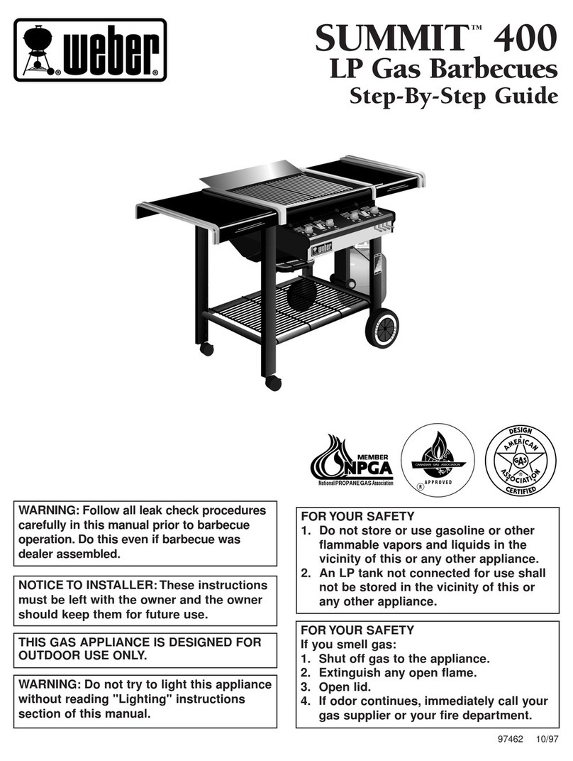 Weber SUMMIT 400 Manuel utilisateur