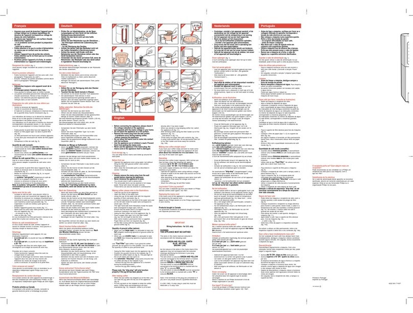 Philips HD7110/60 Manuel utilisateur