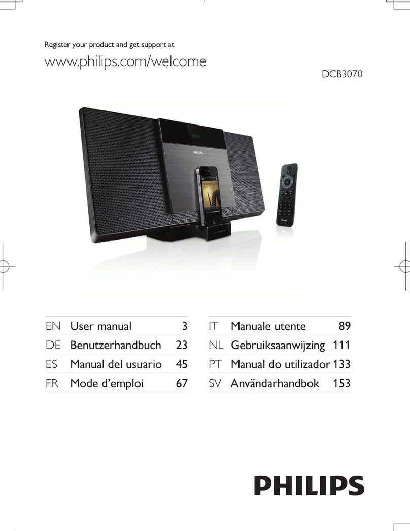 Philips DCB3070/10 Manuel utilisateur Philips DCB3070/10 Manuel utilisateur