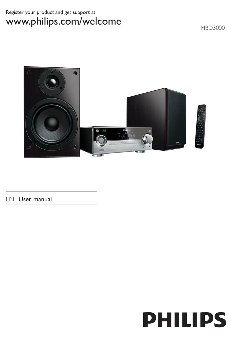 Philips MBD3000/12 Manuel utilisateur
