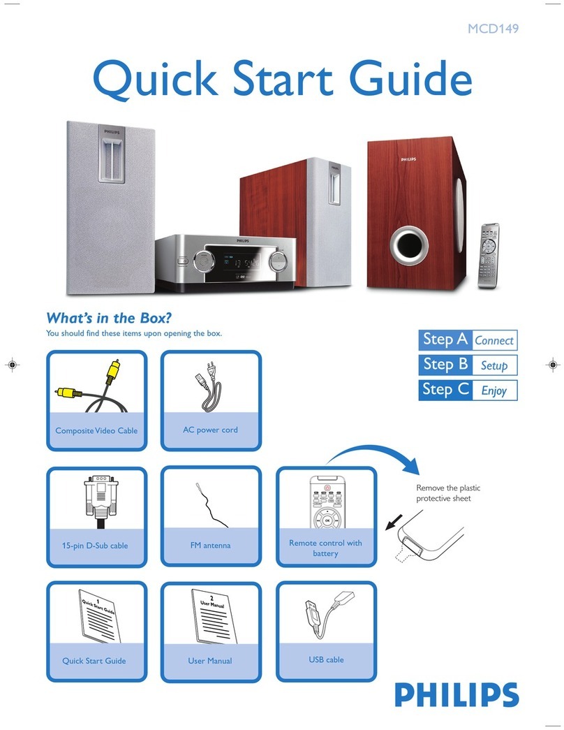 Philips MCD149/05 Manuel utilisateur