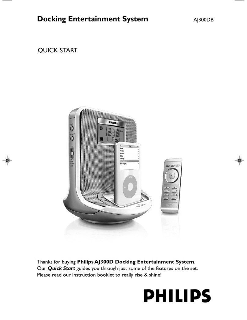 Philips AJ300DB/05 Manuel utilisateur