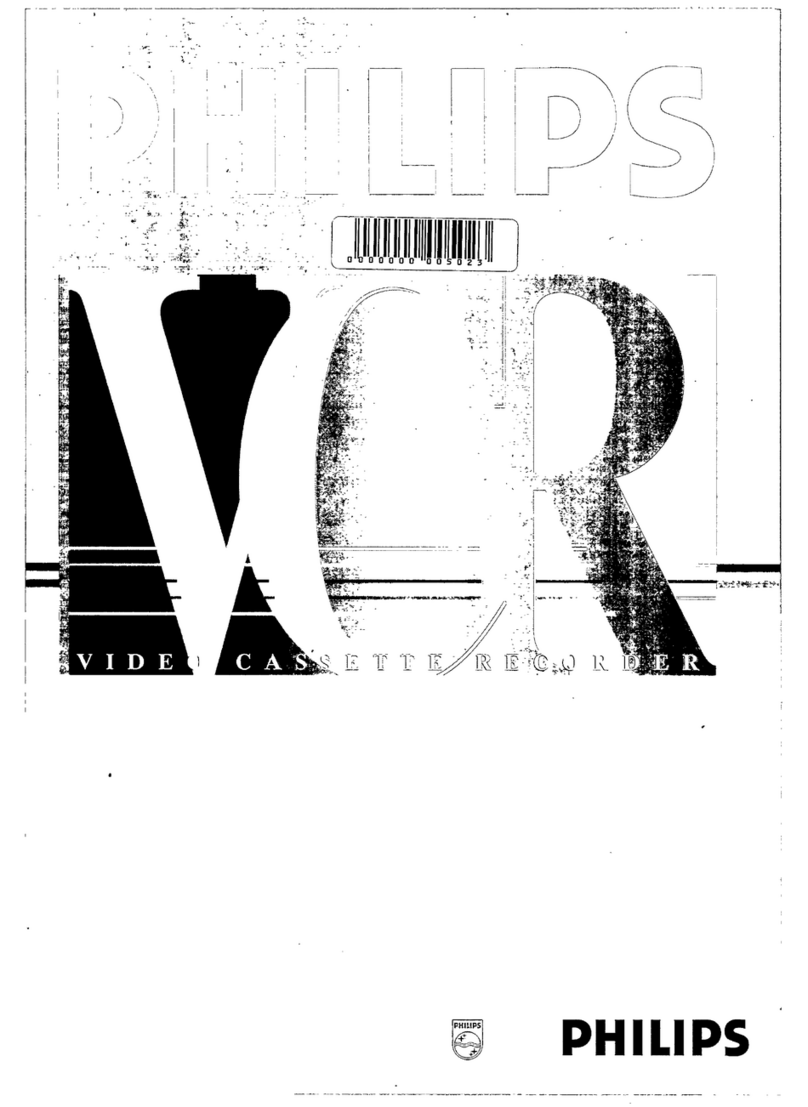 Philips VR258/05 Manuel utilisateur