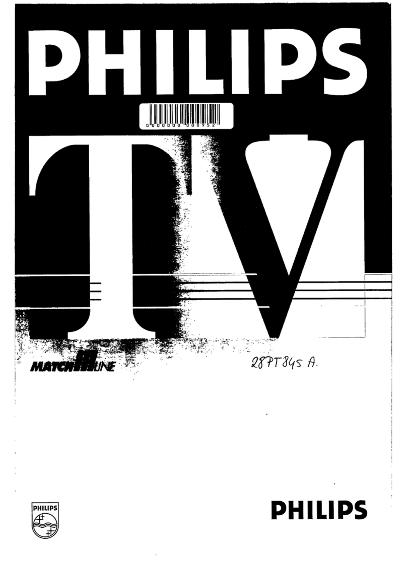Philips 28PT845A Manuel utilisateur