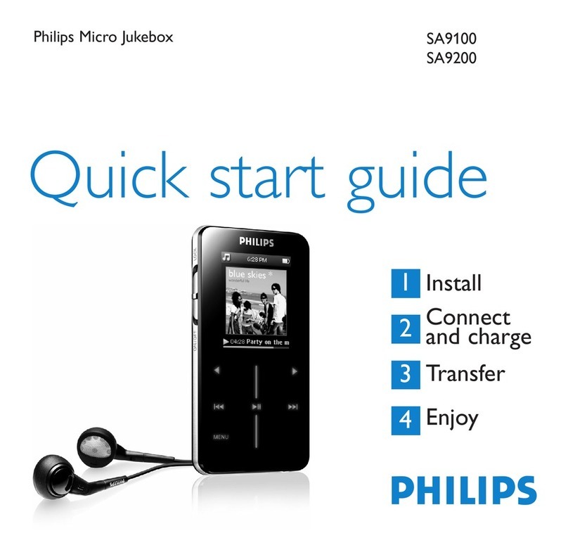 Philips SA9200/00 Manuel utilisateur