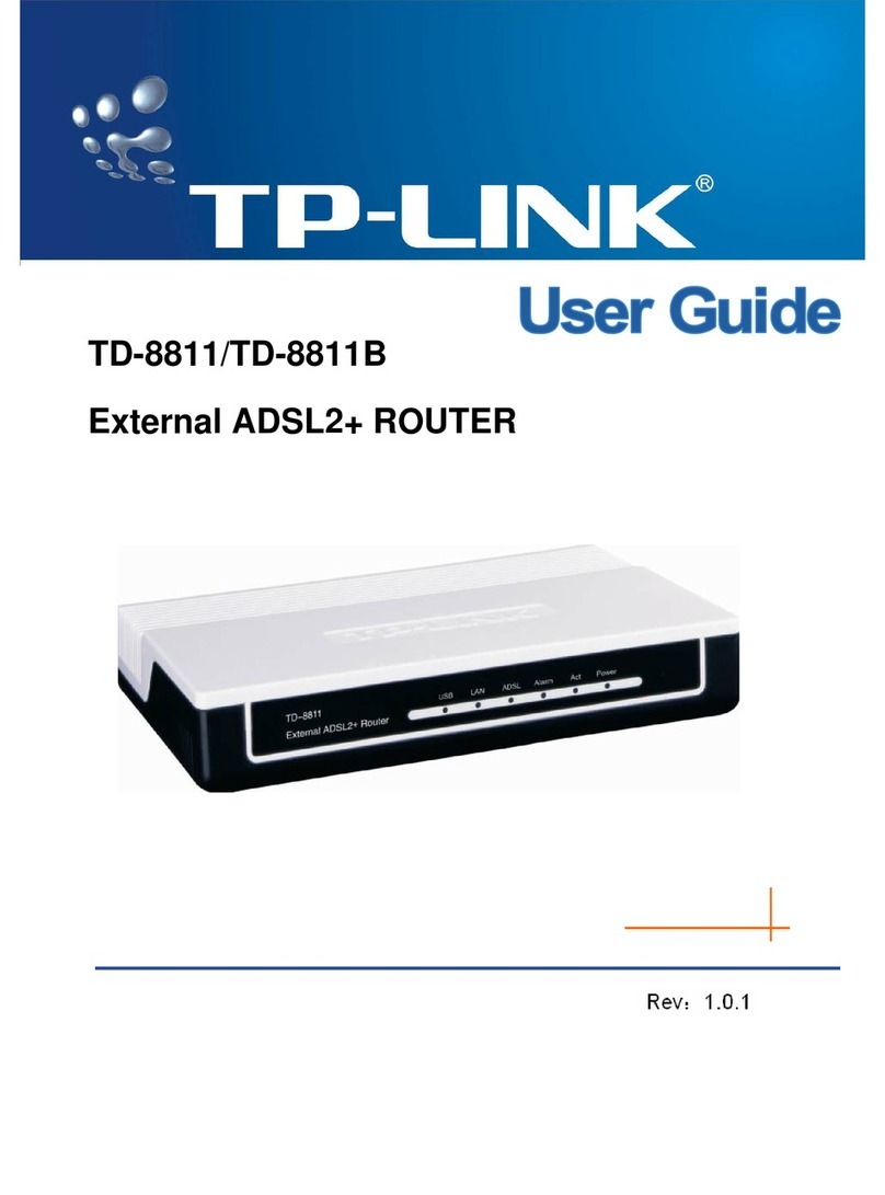 TP-Link TD-8811B Manuel utilisateur