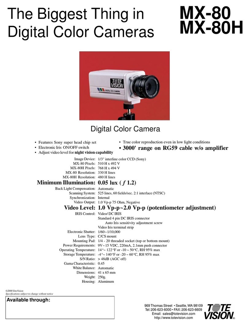 Totevision MX-80 Manuel utilisateur