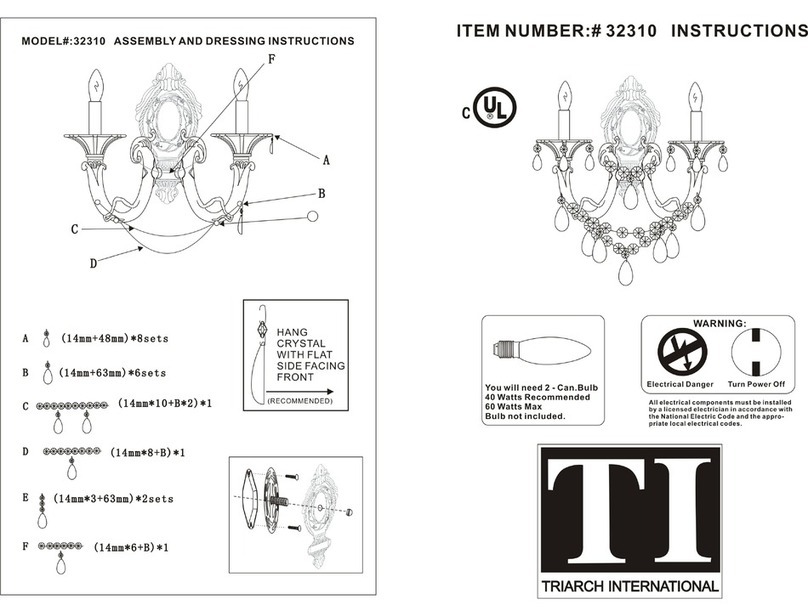 Triarch 32310/2 Manuel utilisateur