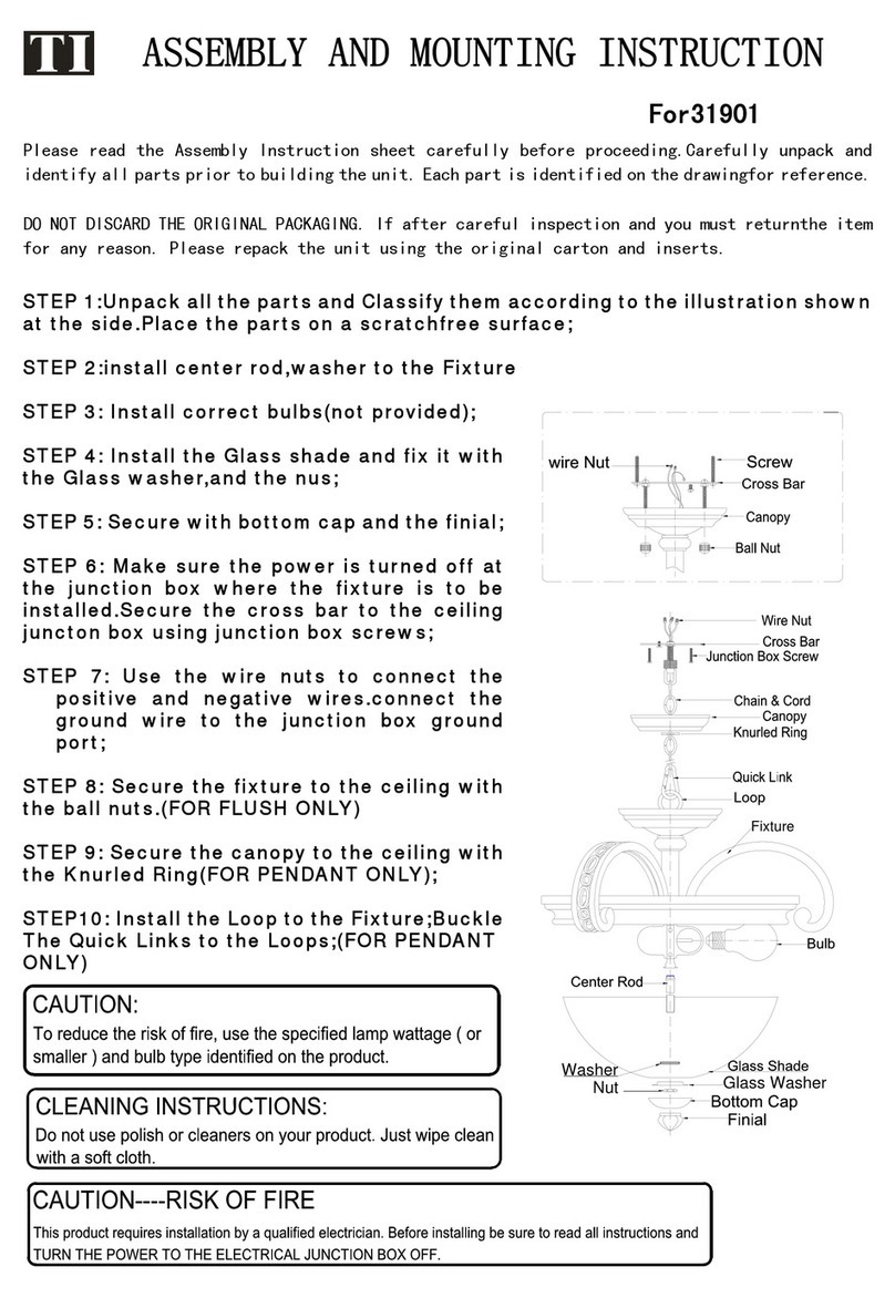 Triarch 31901 Guide de démarrage rapide