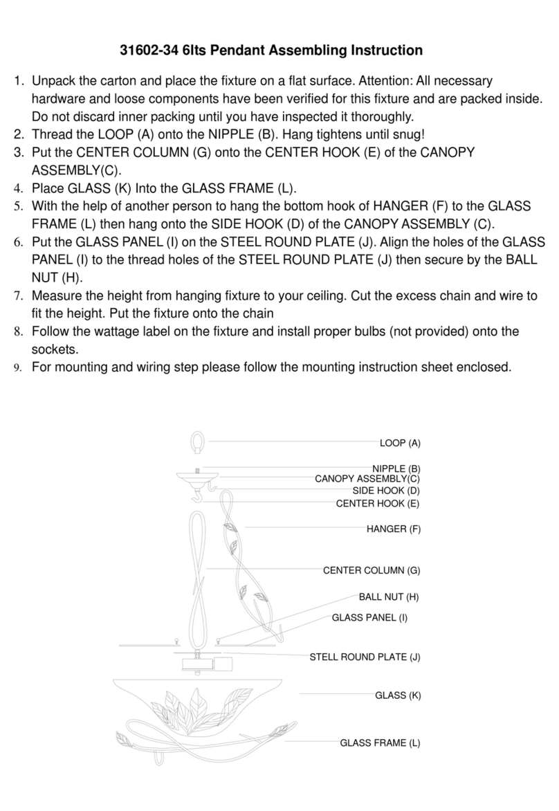 Triarch 31602-34 Guide d'installation