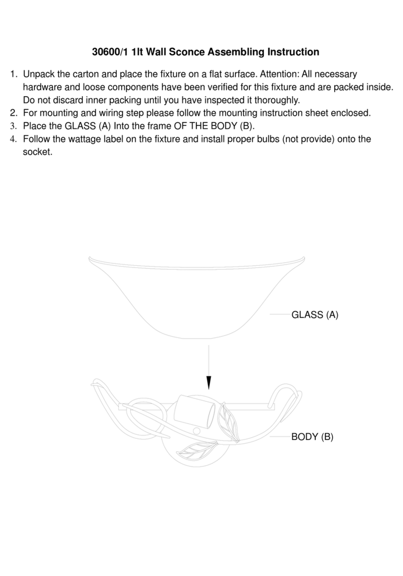 Triarch 31600/1 Guide d'installation