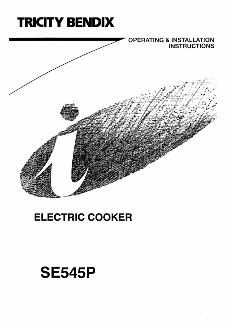 Tricity Bendix SE545P Guide produit