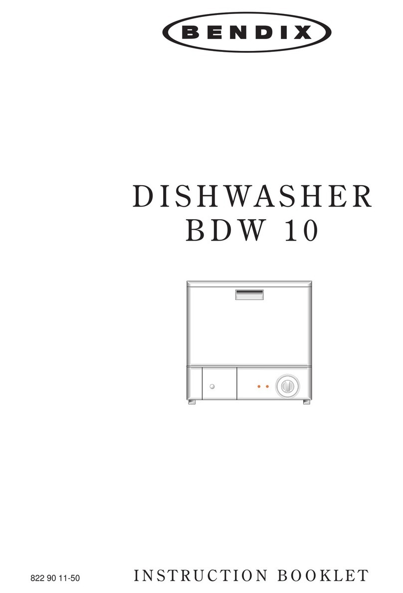 BENDIX BDW 10 Manuel utilisateur