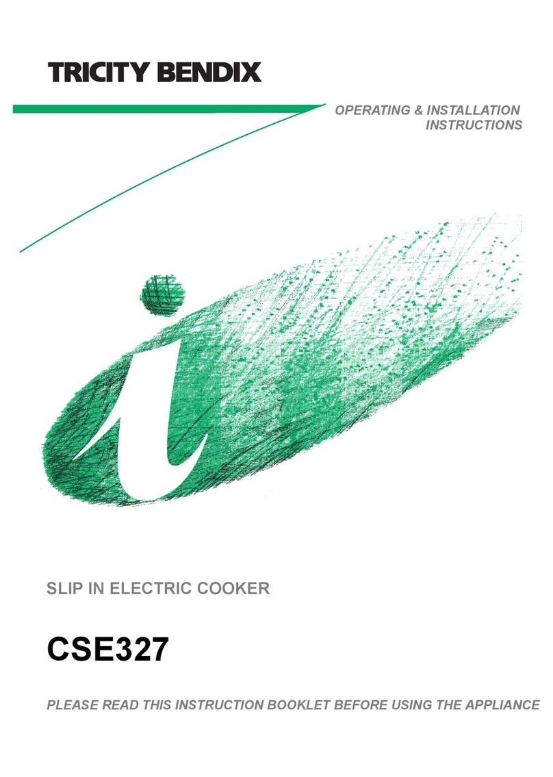 Tricity Bendix CSE327 Guide produit