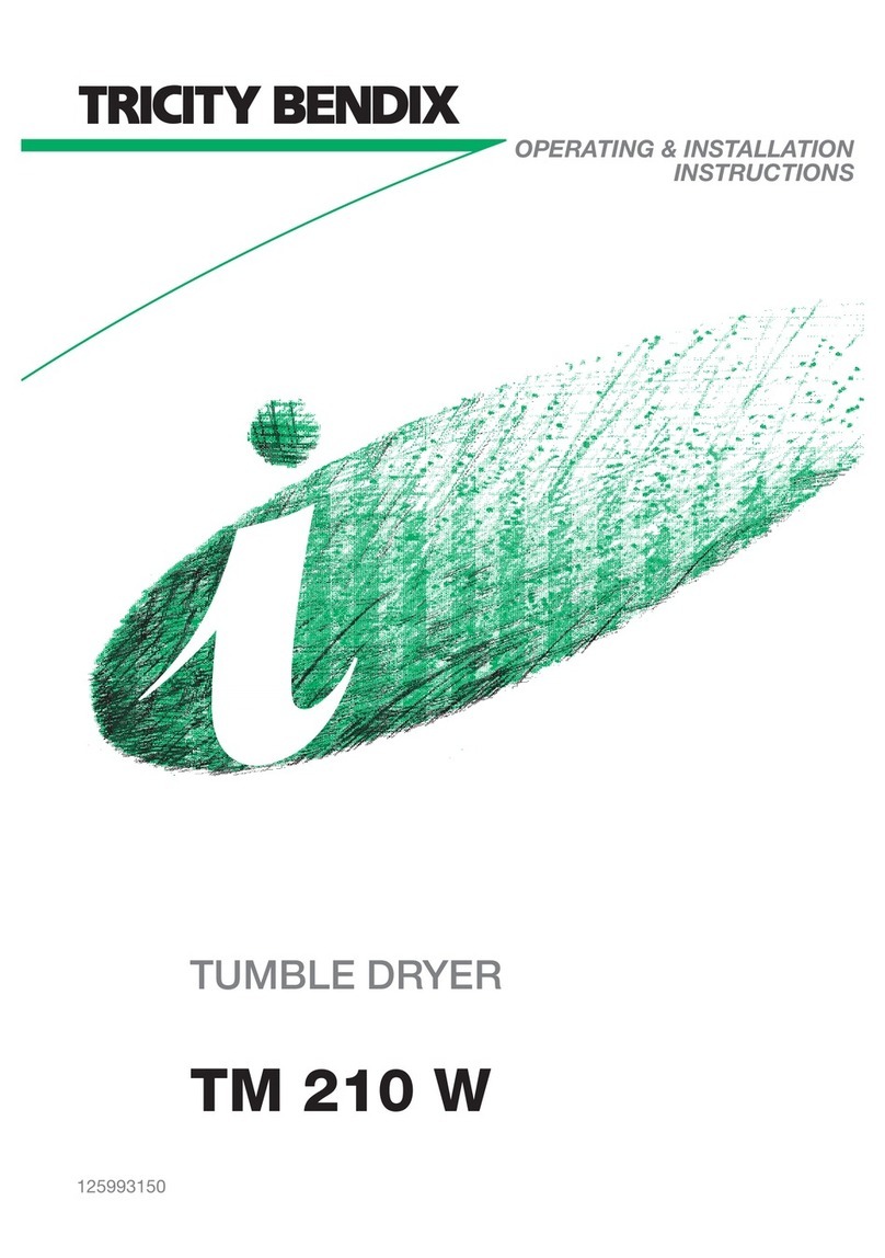 Tricity Bendix TM 210 W Guide produit