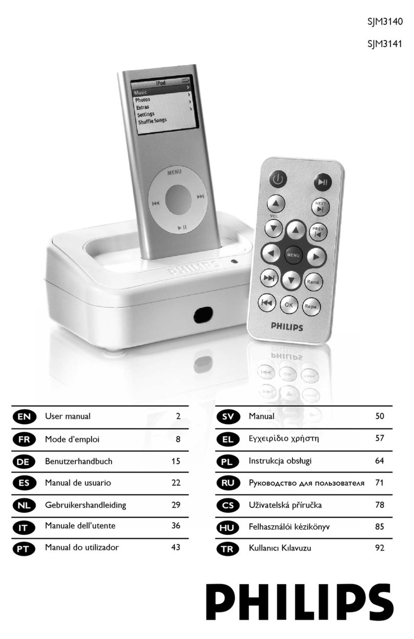 Philips SJM3140/05 Manuel utilisateur