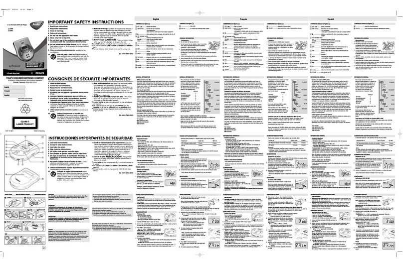 Philips EXP401 Expanium Manuel utilisateur