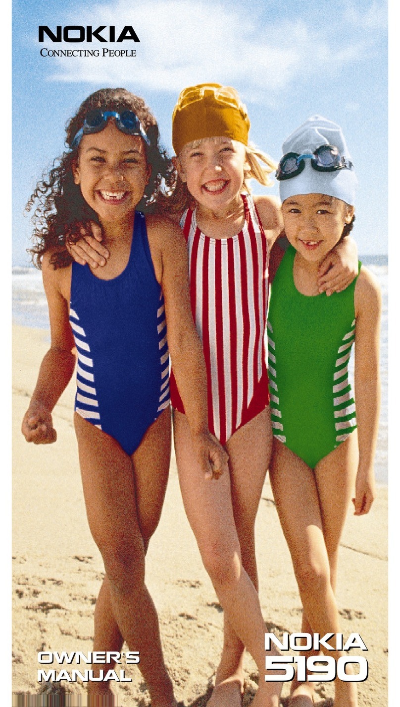 Nokia 5190 - Cell Phone - GSM Manuel utilisateur