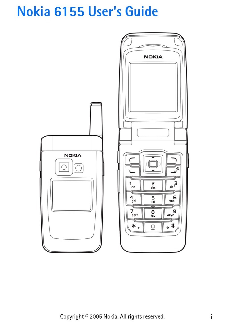 Nokia 6155 Manuel utilisateur