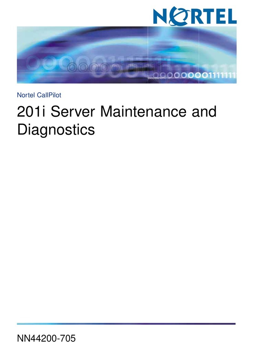 Nortel CallPilot Manuel utilisateur