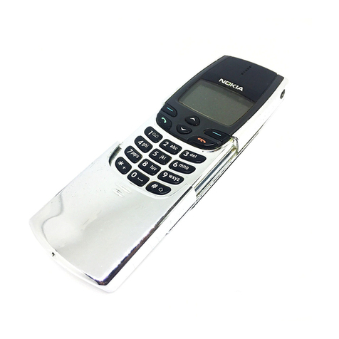 Nokia 8810 Manuel utilisateur