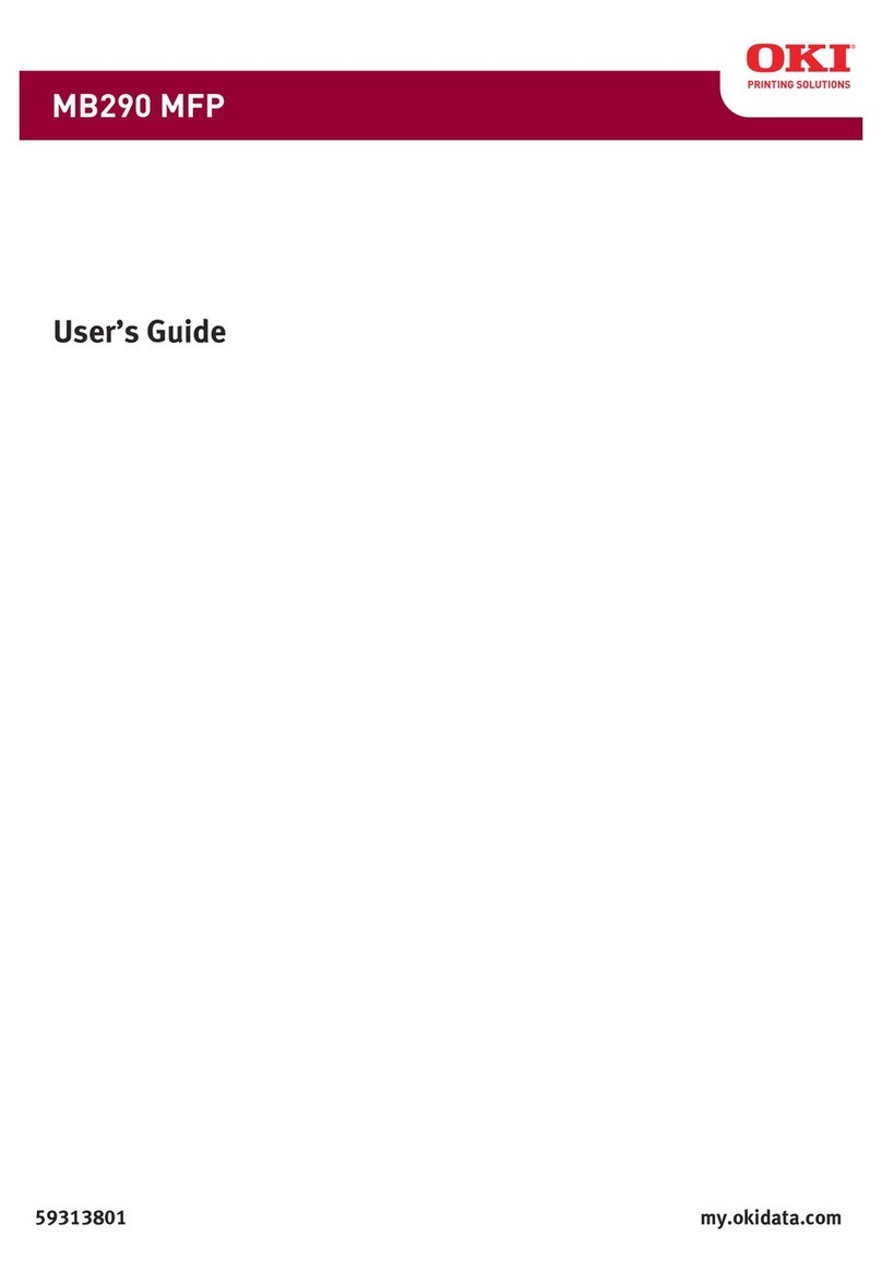 Oki MB290 Manuel utilisateur